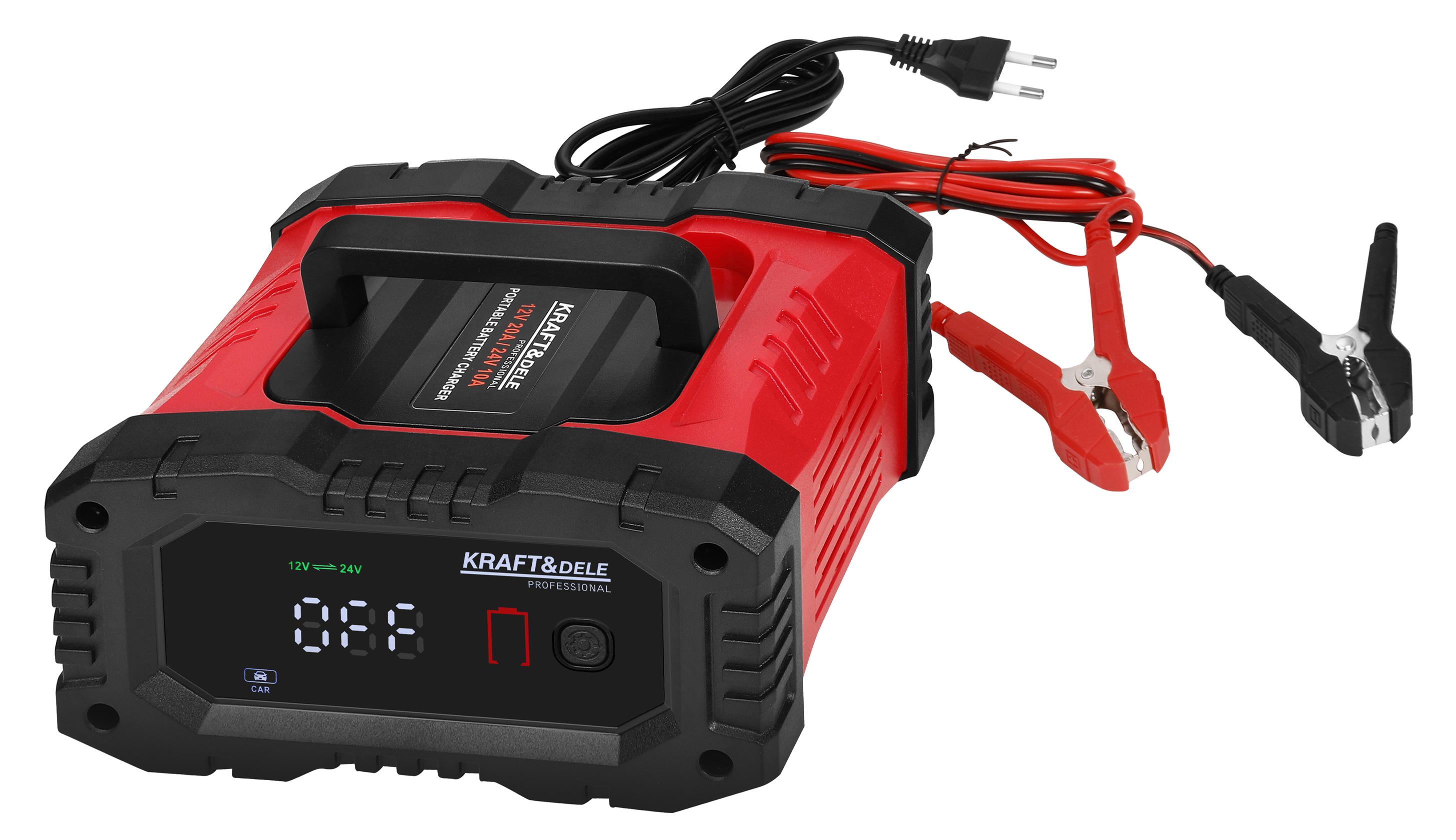 Automatická nabíječka 12V / 24V 20A KD5323