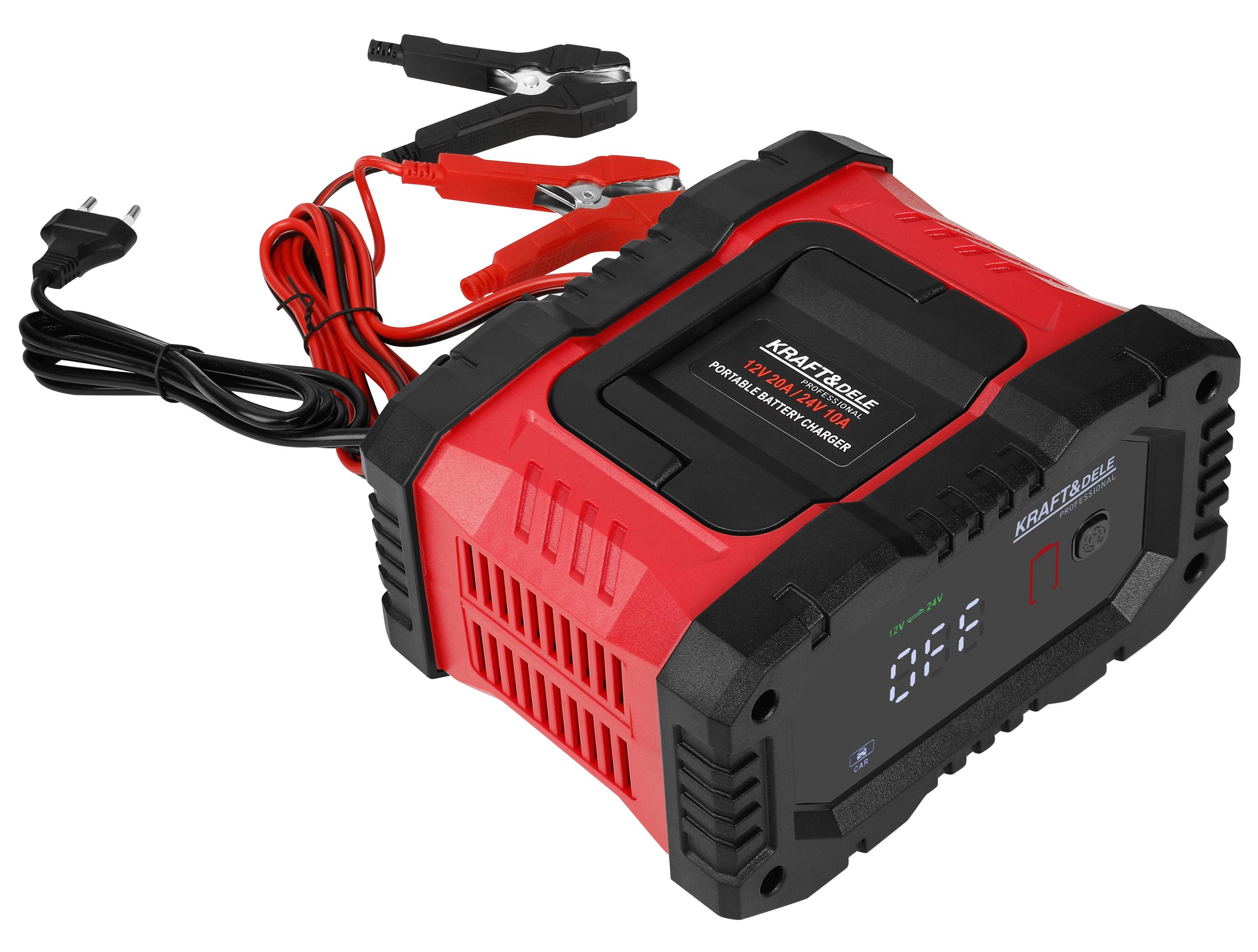 Automatická nabíječka 12V / 24V 20A KD5323