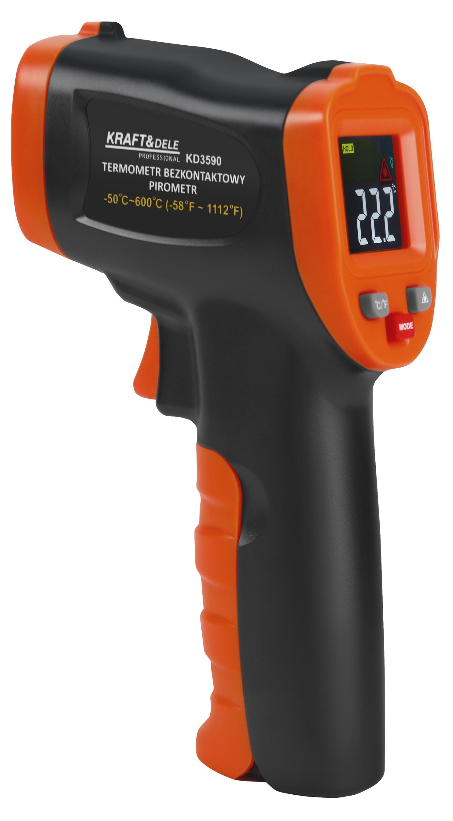 Pyrometr, bezdotykový teploměr KD3590