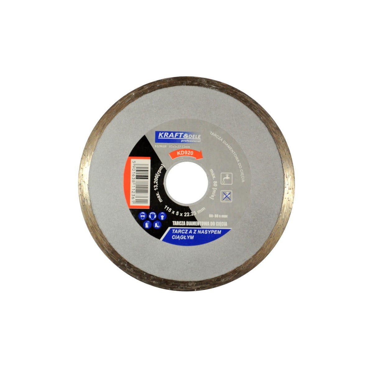 Řezný kotouč 115x5x22,23 KD920