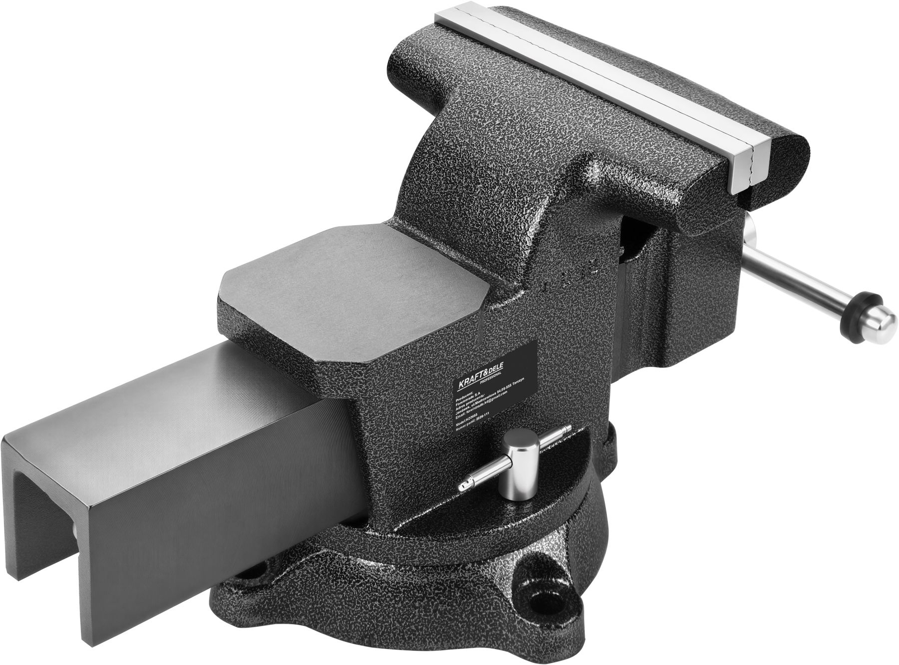 Otočný svěrák s kovadlinou 200mm KD3683