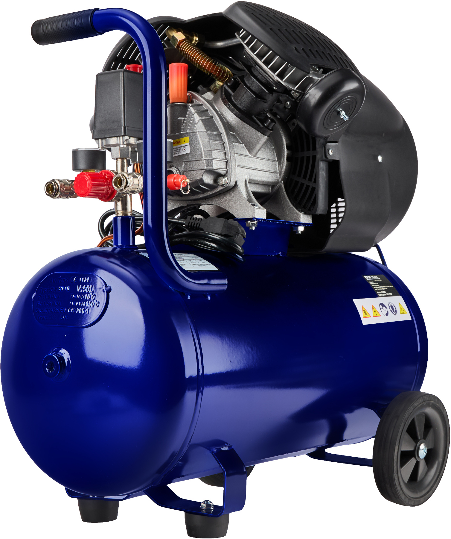 Olejový kompresor 50L 3,5kW 380L/min KD4049