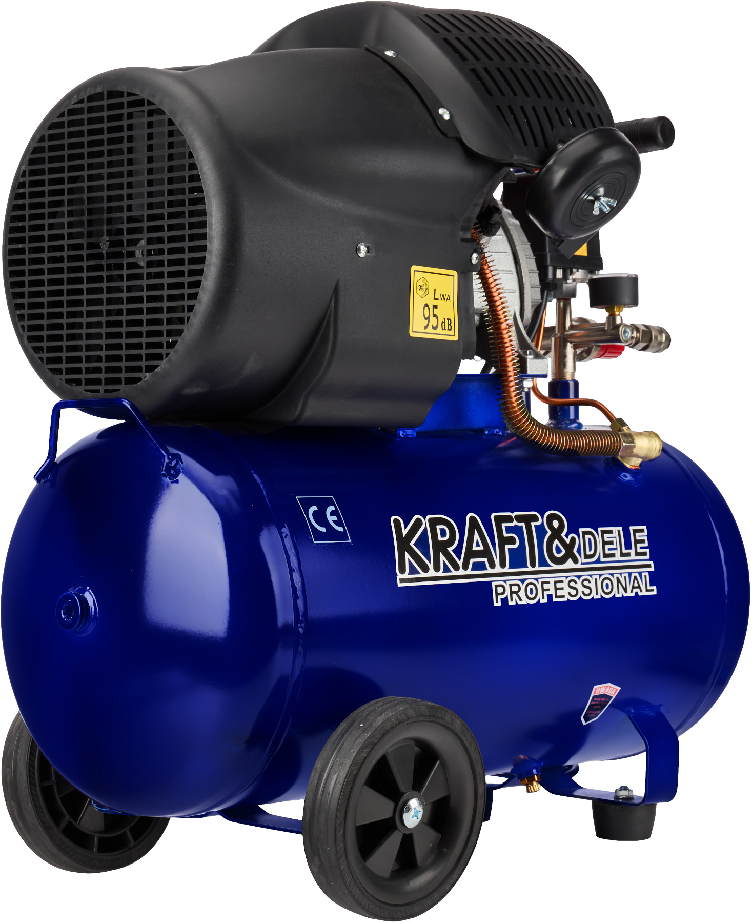 Olejový kompresor 50L 3,5kW 380L/min KD4049