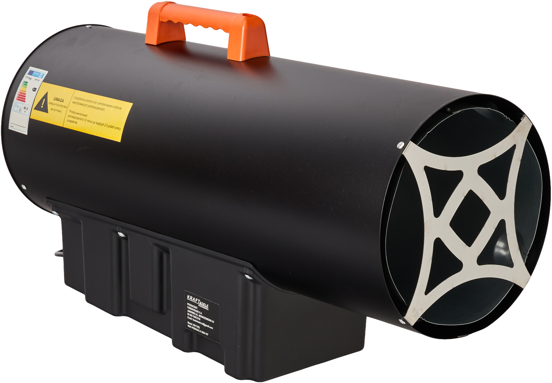 Plynové topidlo 60kW Termostat KD11702