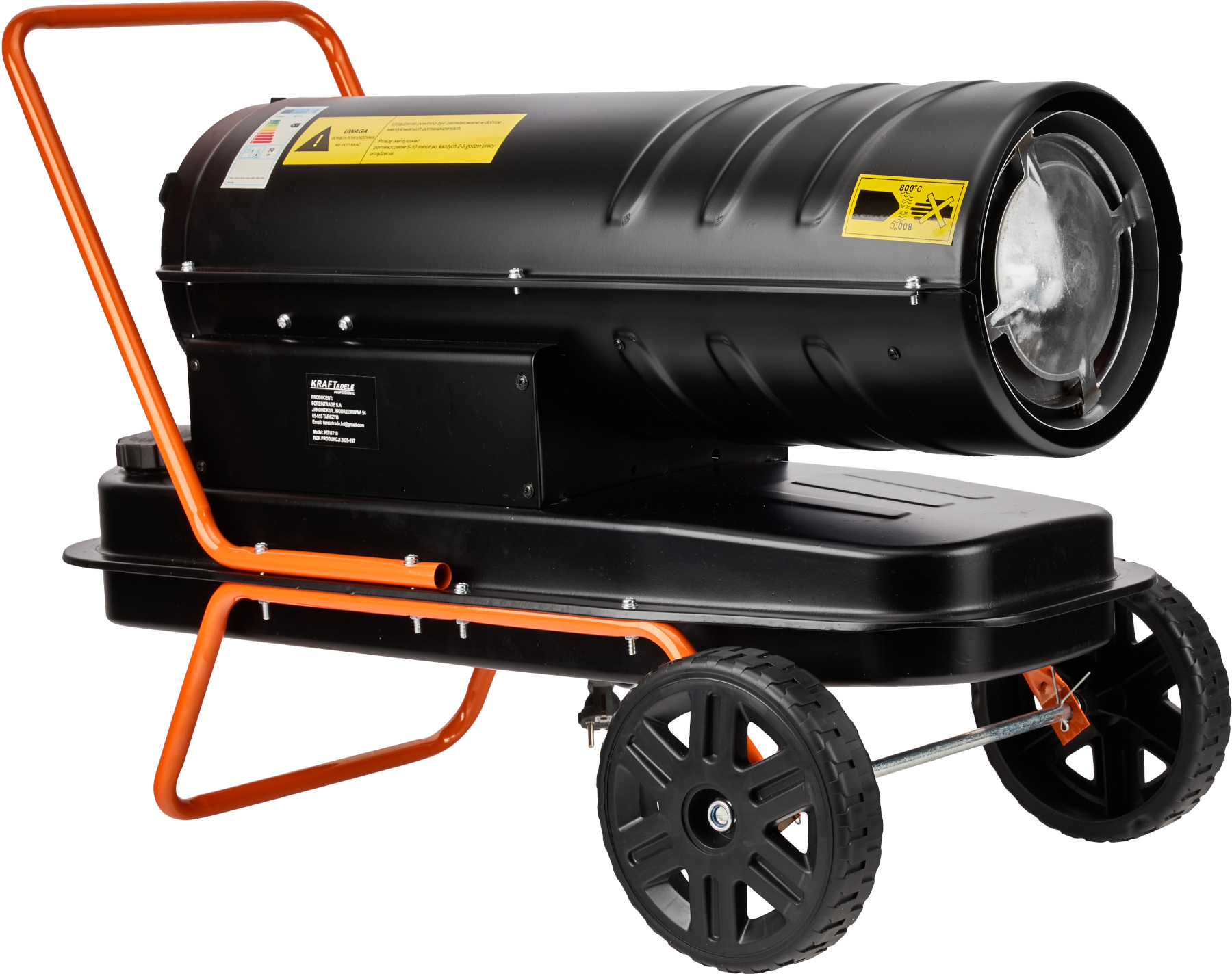 Naftové topidlo 30kW termostat KD11710