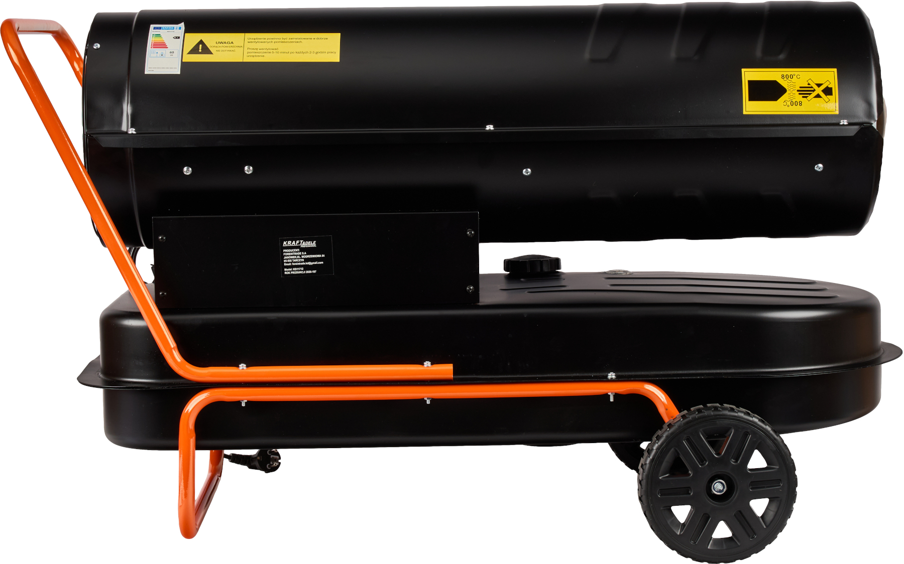 Olejový ohřívač 60W termostat KD11712