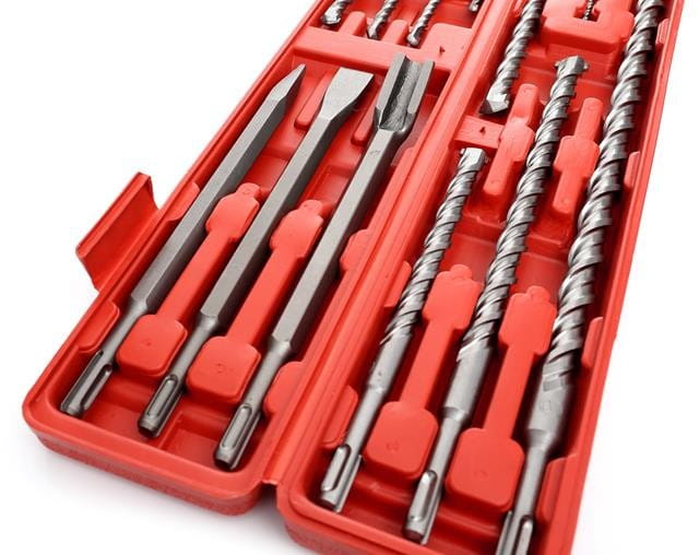 Sada 9 vrtáků S4 + 3 sekáče SDS+ KD10206