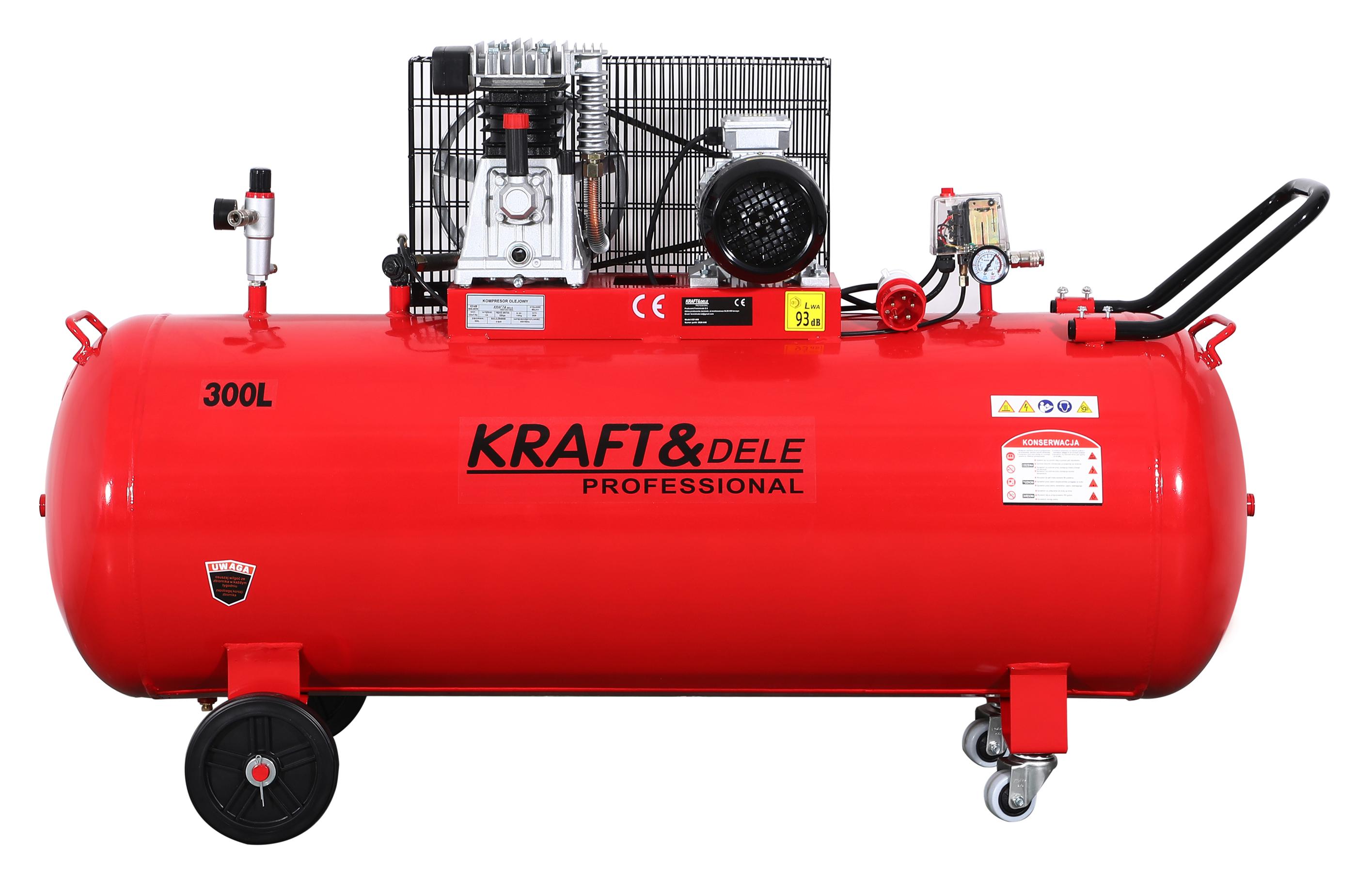 Olejový kompresor 300L 9,5kW KD1409