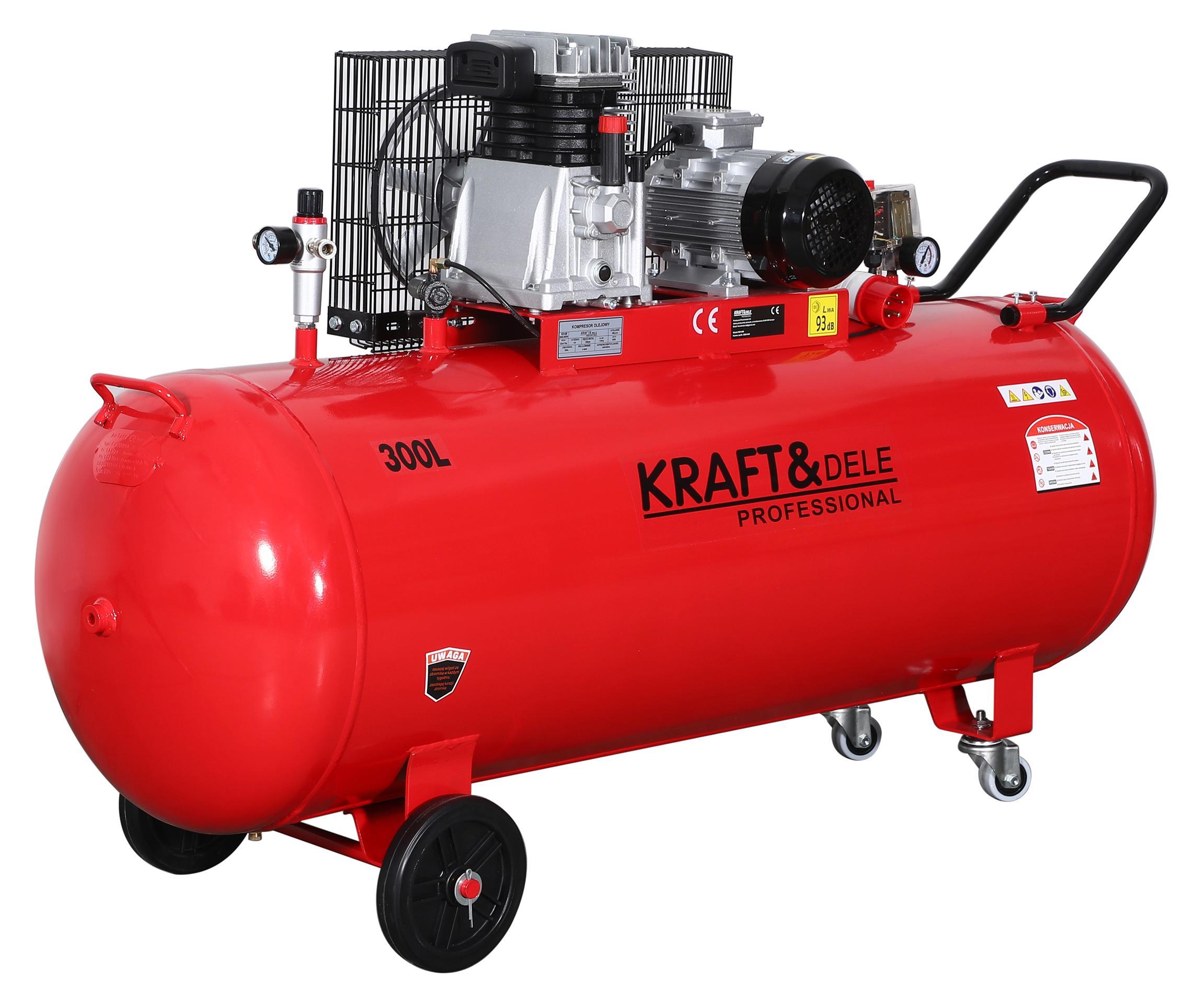 Olejový kompresor 300L 9,5kW KD1409
