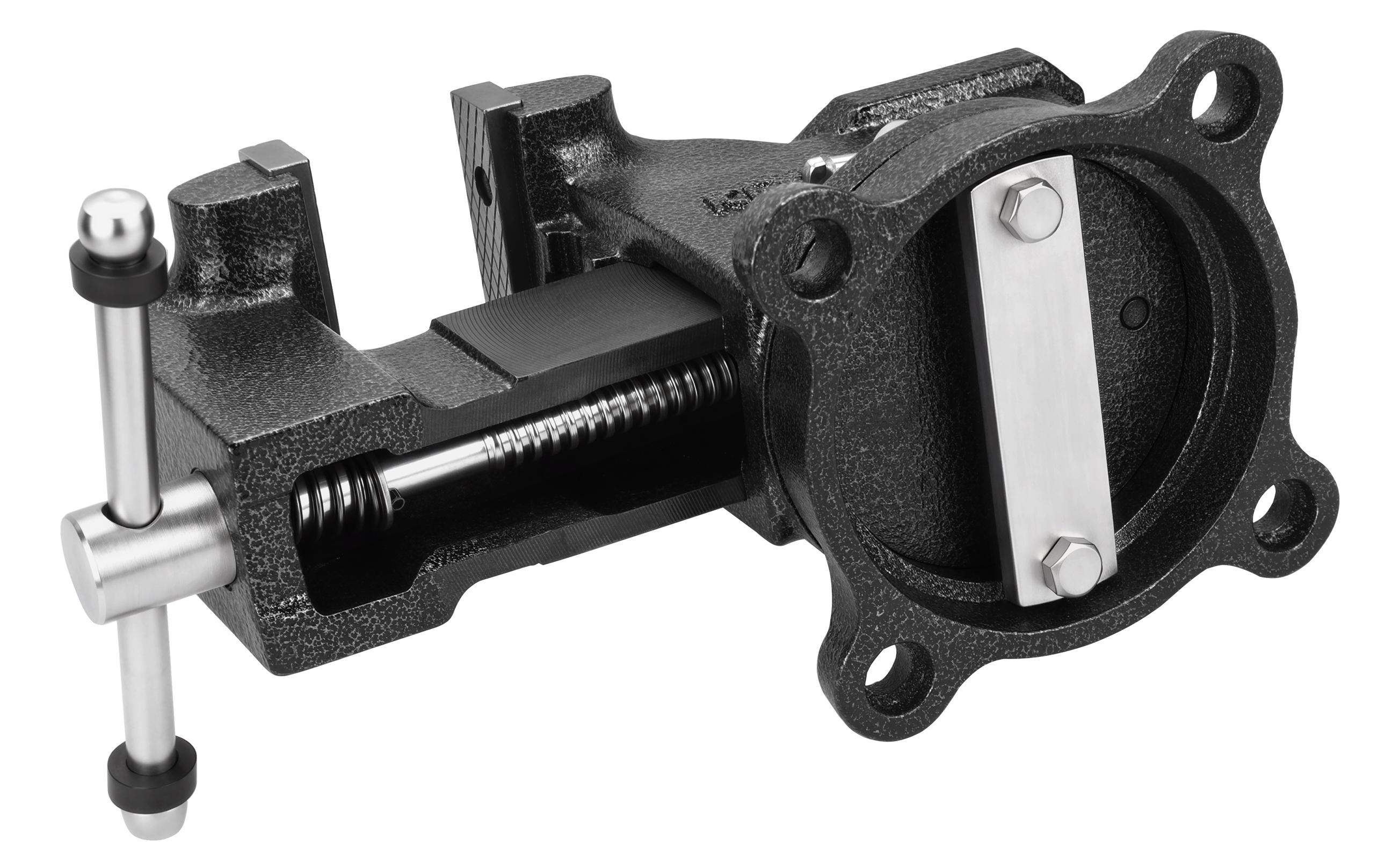 Otočný svěrák s kovadlinou 100mm KD3680