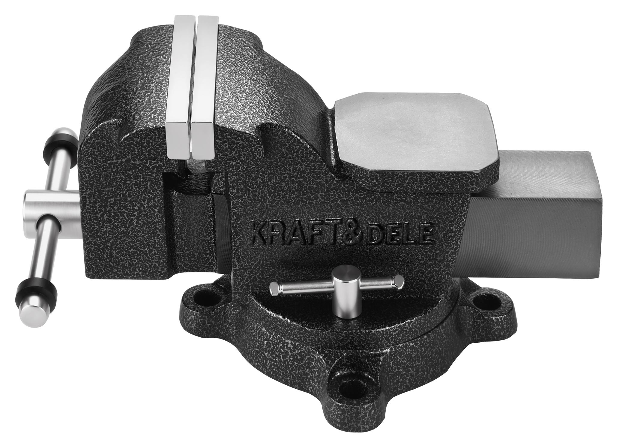 Otočný svěrák s kovadlinou 100mm KD3680