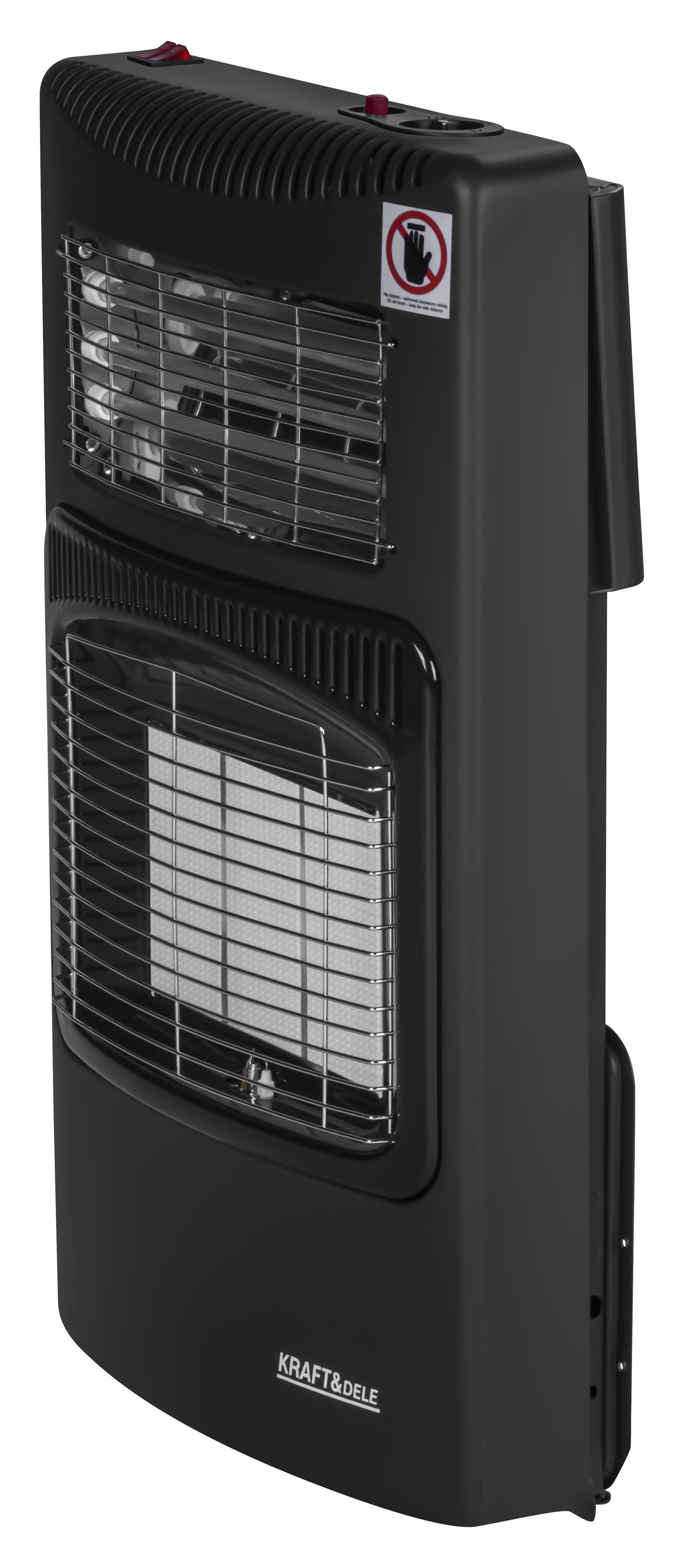 Plynová kamna 1500/2750/4200W a elektrická 1200W 2v1 KD6531