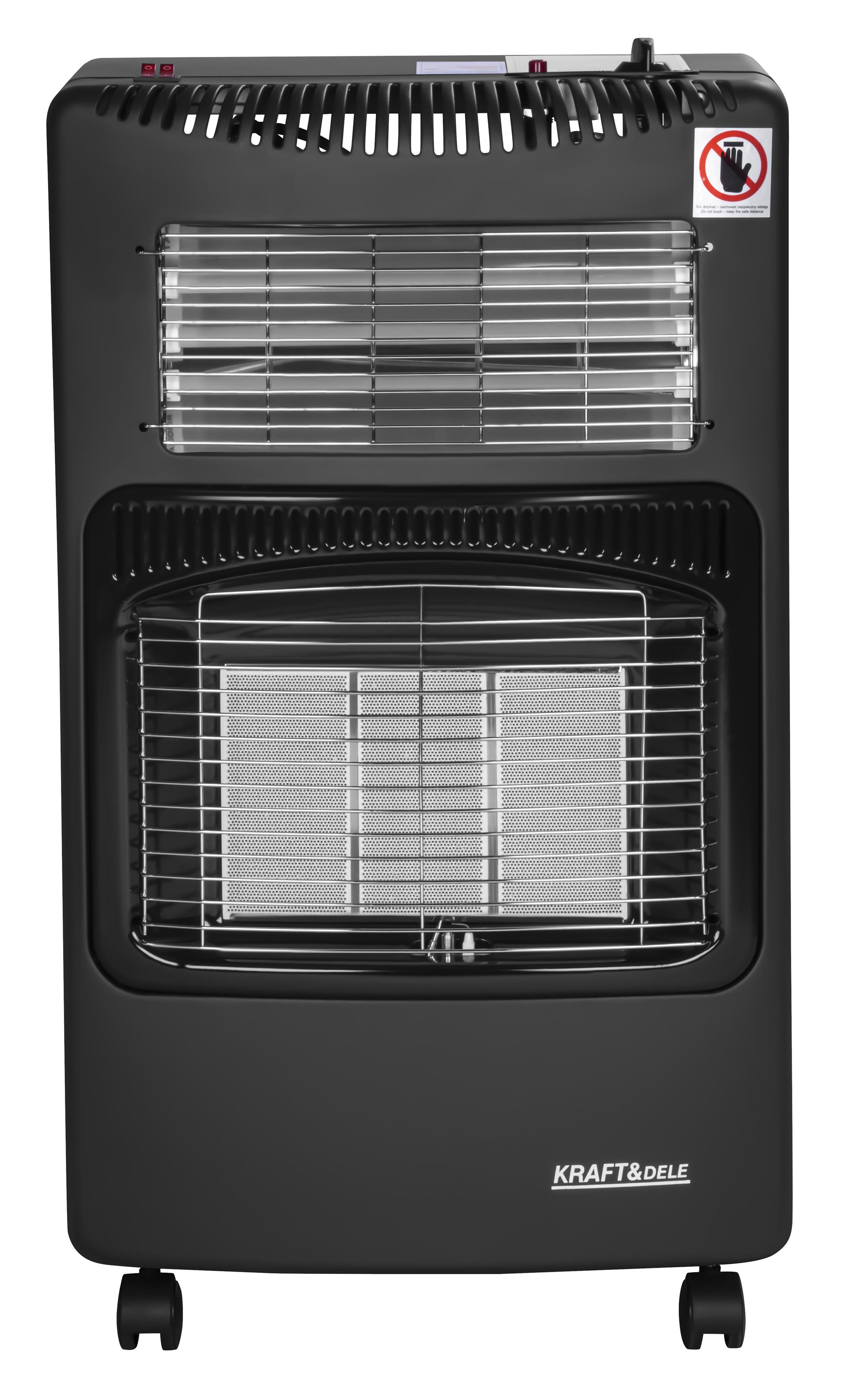 Plynová kamna 1500/2750/4200W a elektrická 1200W 2v1 KD6531