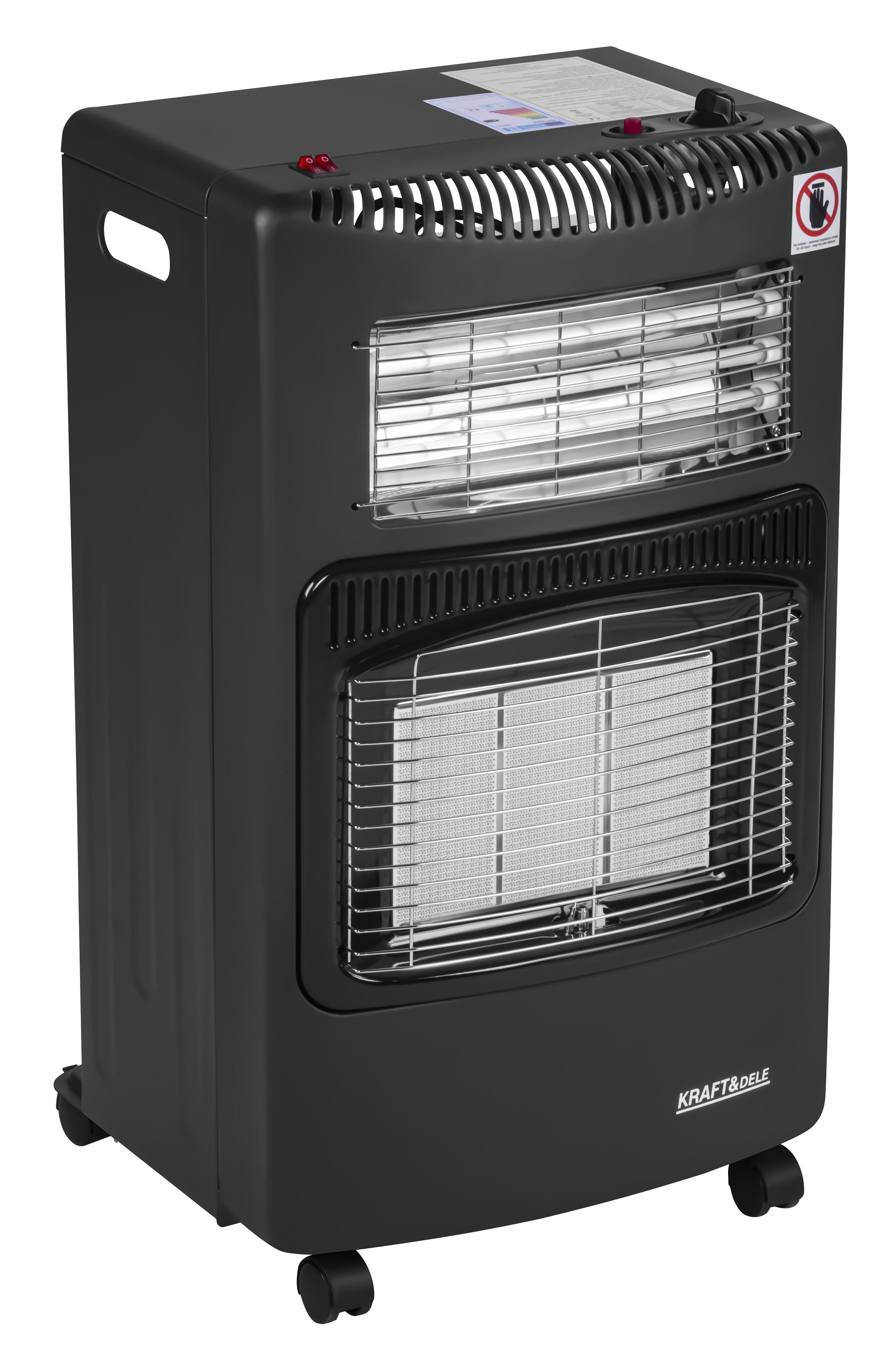 Plynová kamna 1500/2750/4200W a elektrická 1200W 2v1 KD6531