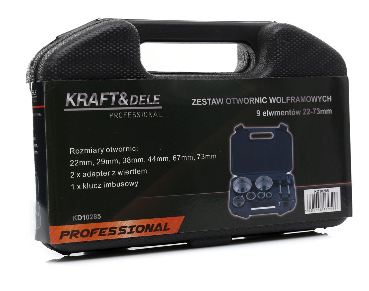 Sada děrovek wolframových KD10285