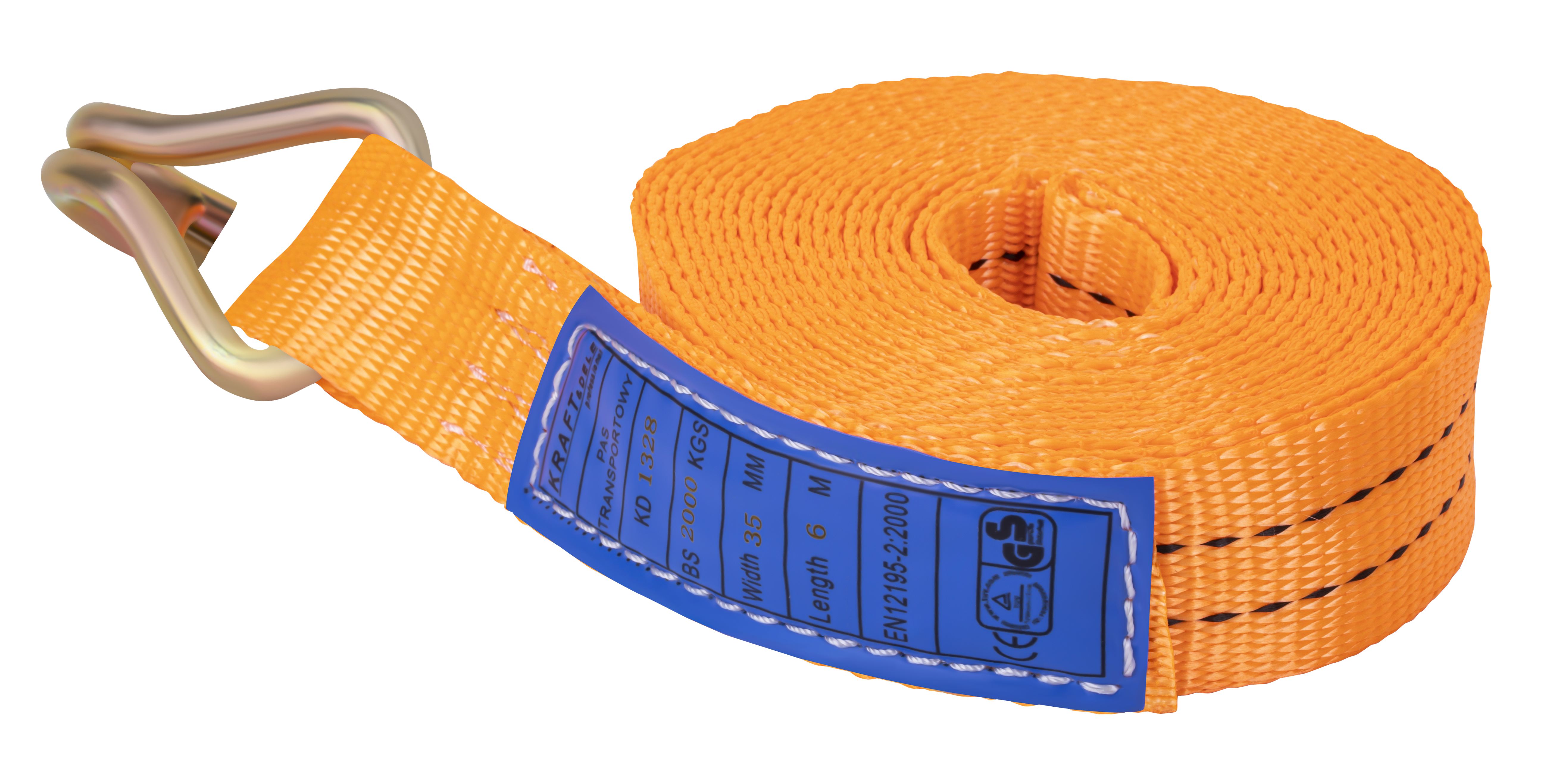 Transportní kurtna dvoudílná 6 m/35 mm/2 t KD1328