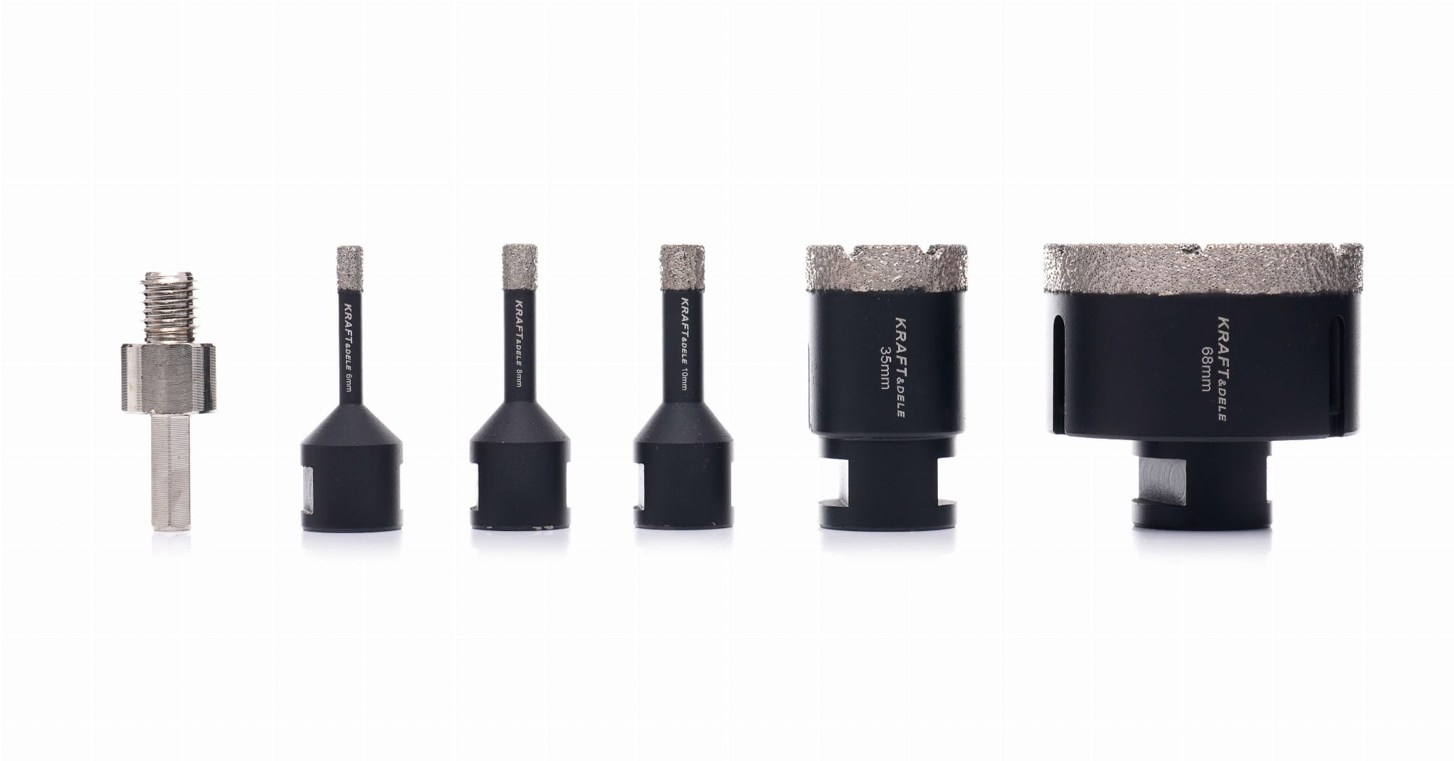 Diamantové děrovky v kufříku 6ks KD11226
