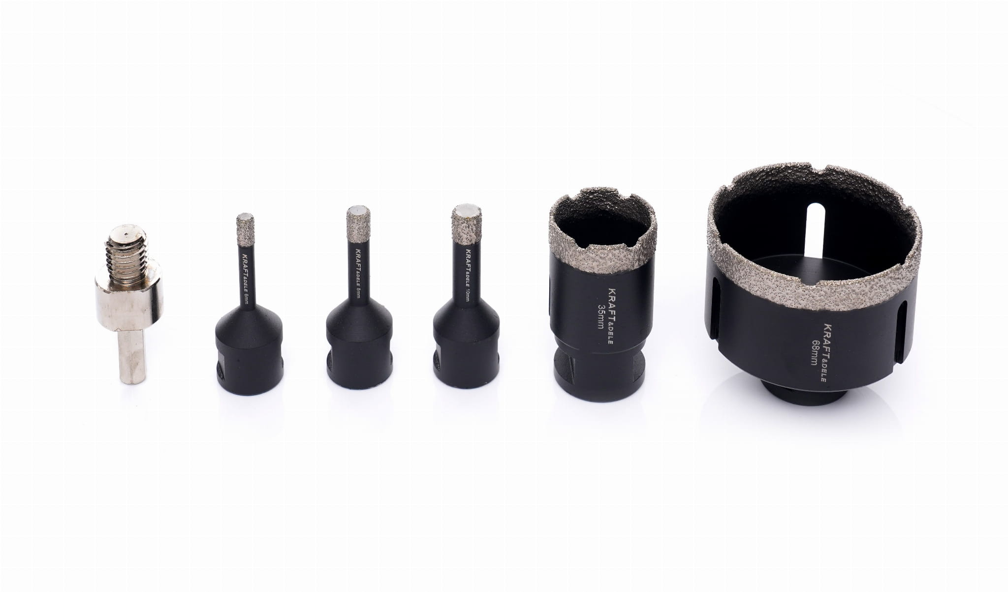 Diamantové děrovky v kufříku 6ks KD11226
