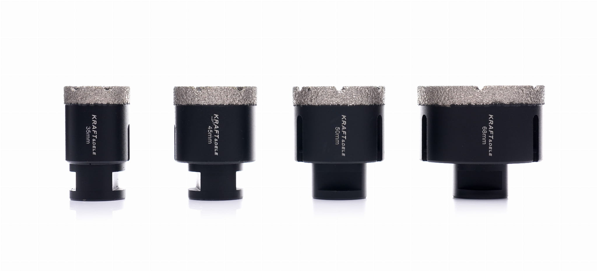 Diamantové vrtací korunky v kufříku 12ks KD11227