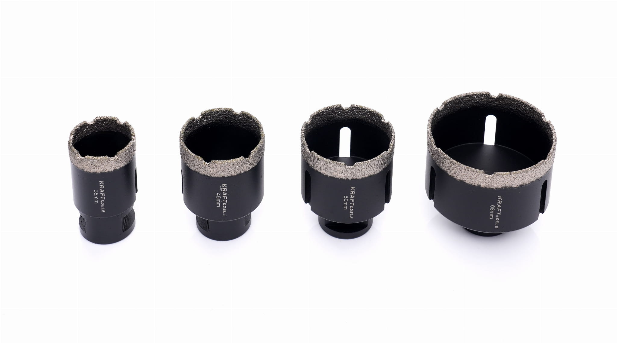 Diamantové vrtací korunky v kufříku 12ks KD11227