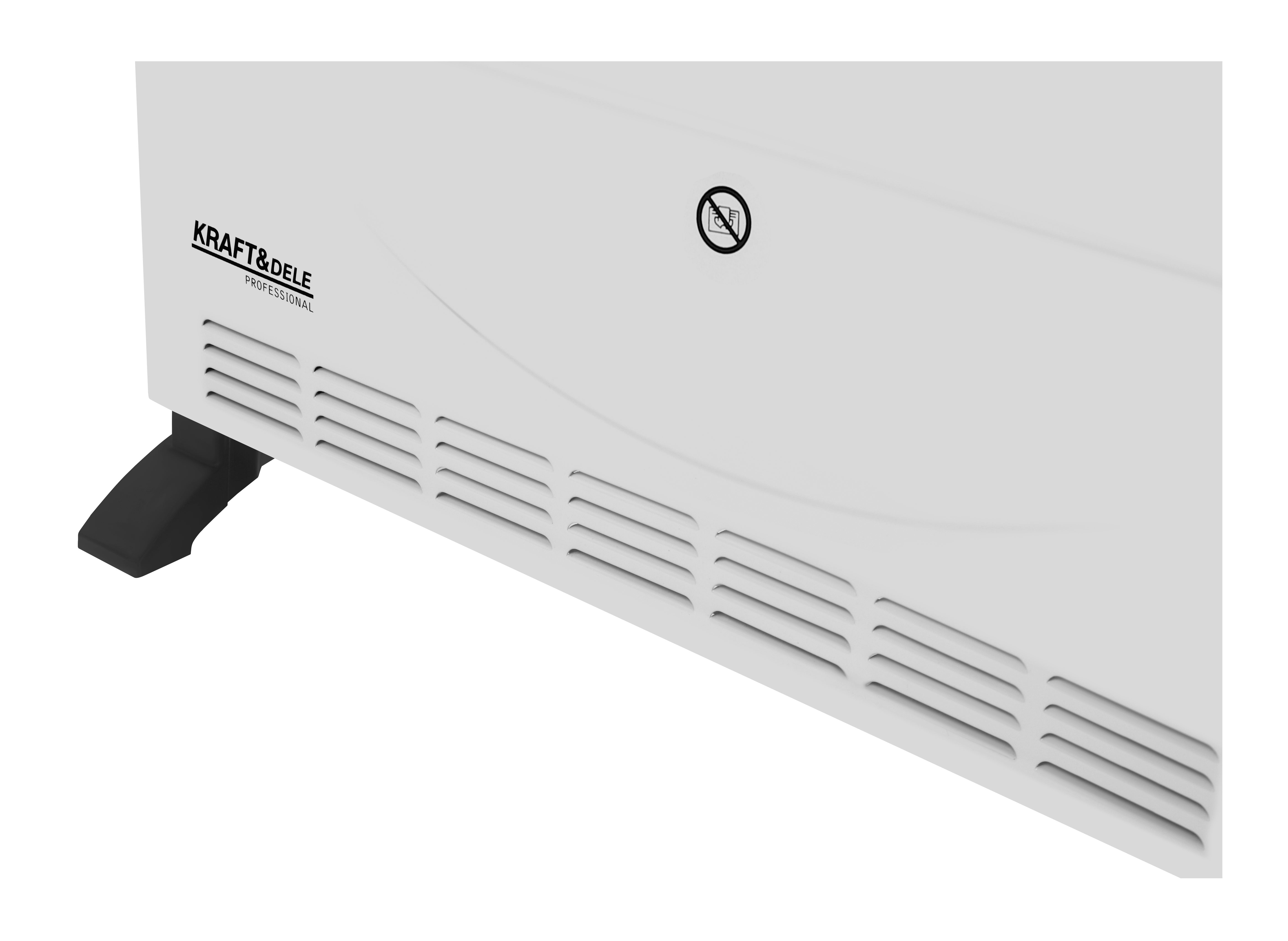 Elektrický konvektorový ohřívač s termostatem 2000W KD6517