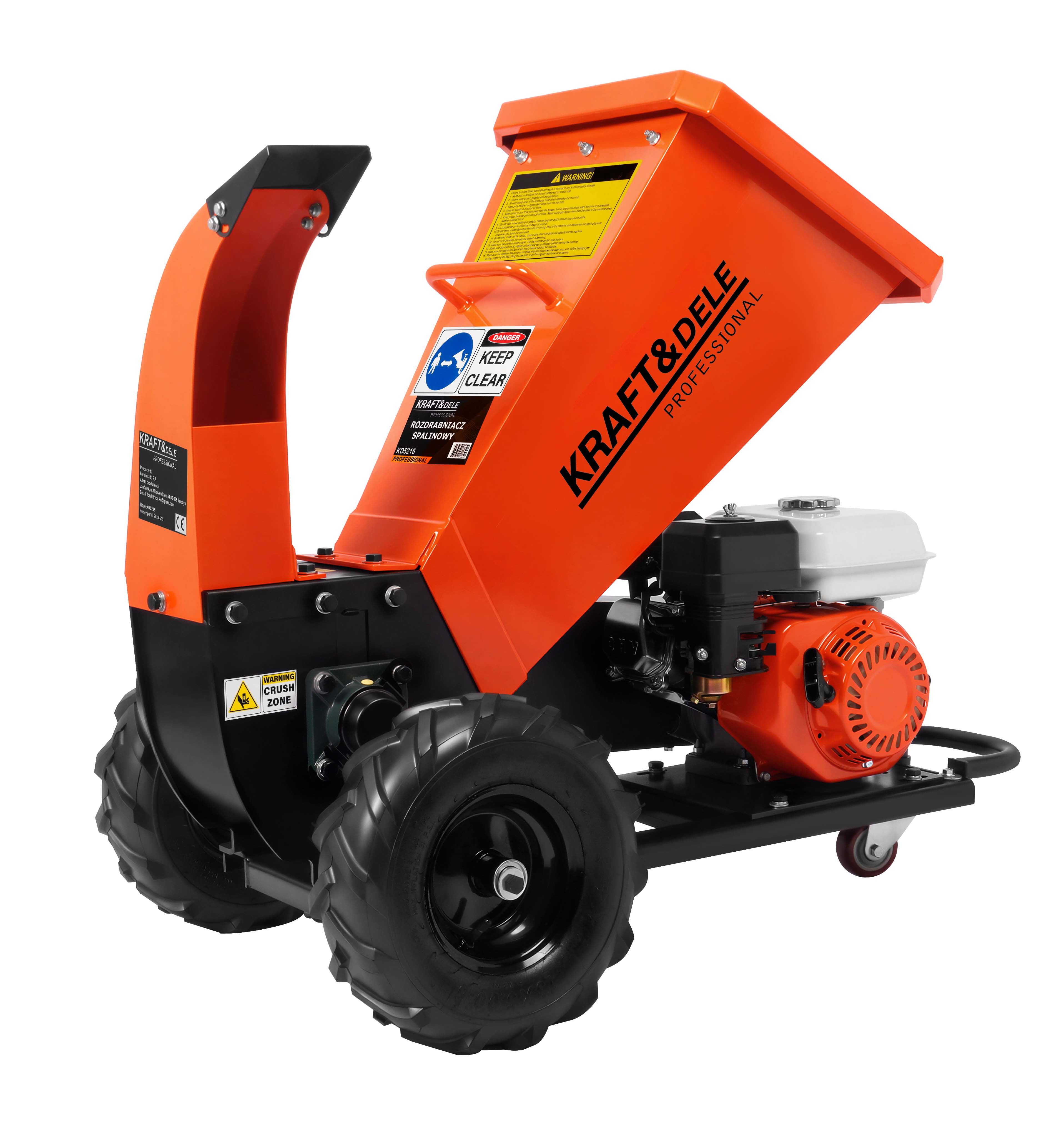 Benzínový drtič 7HP 500-2500kg KD5215
