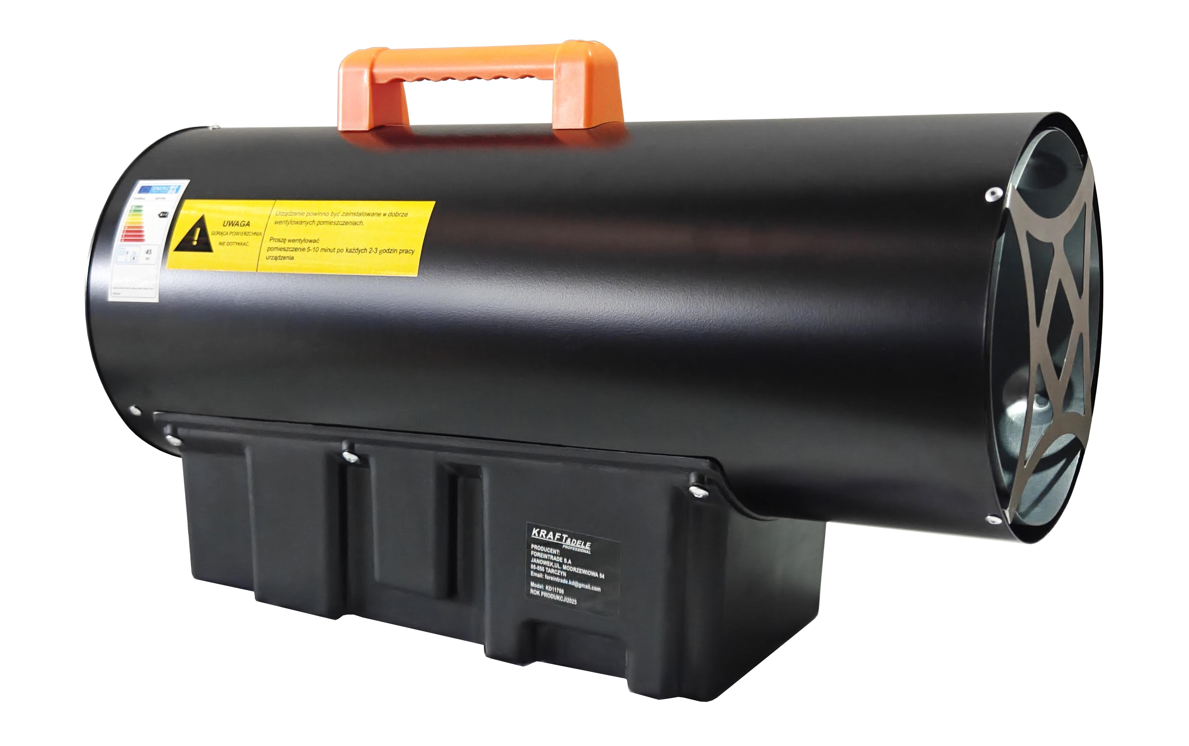 Plynový ohřívač 45kW Termostat KD11706