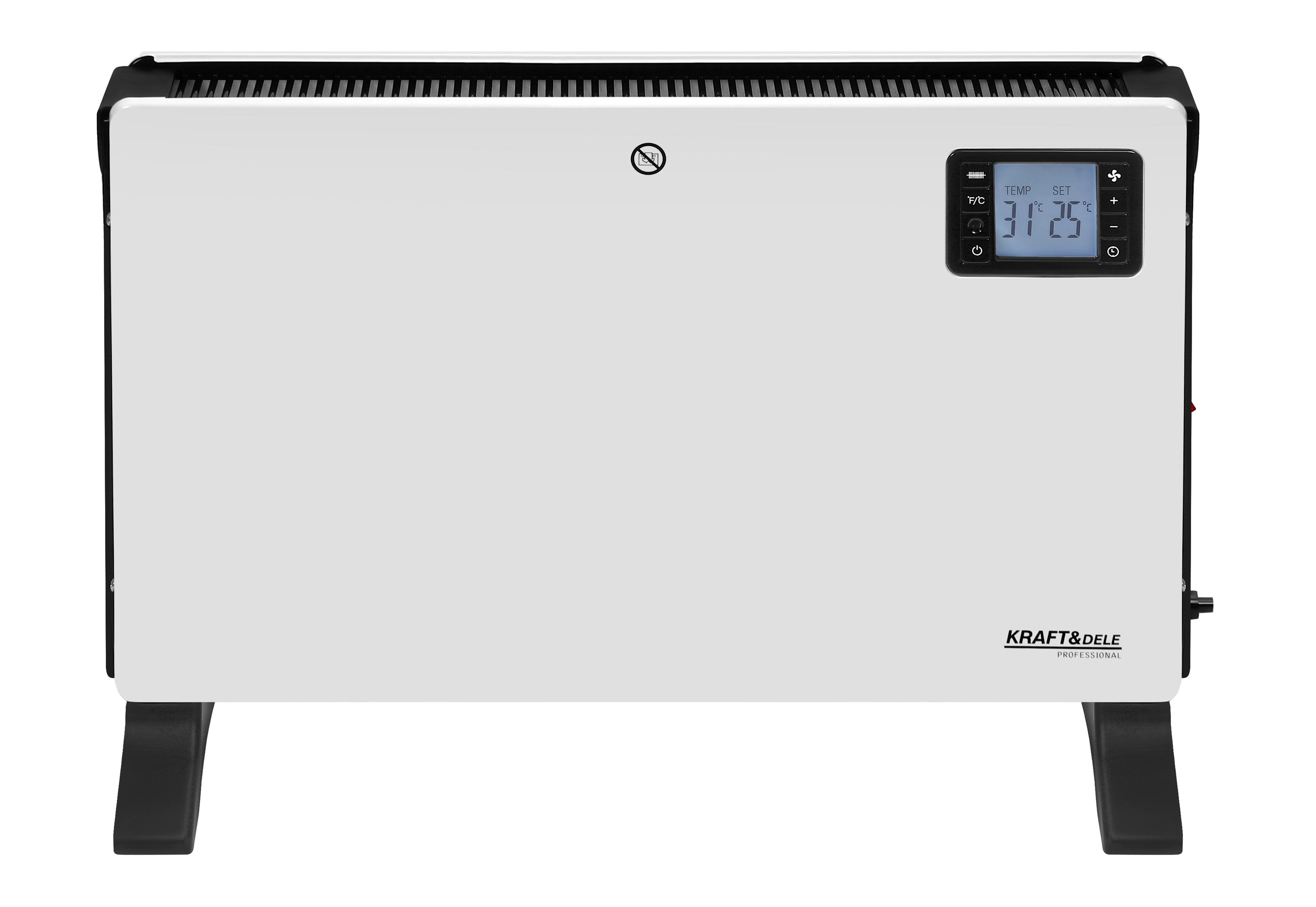 Elektrický konvektorový ohřívač 2300W KD6518