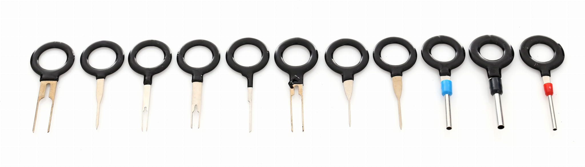 KLÍČE VYJÍMAČE PRO DEMONTÁŽ KOLÍKŮ SADA 11KS