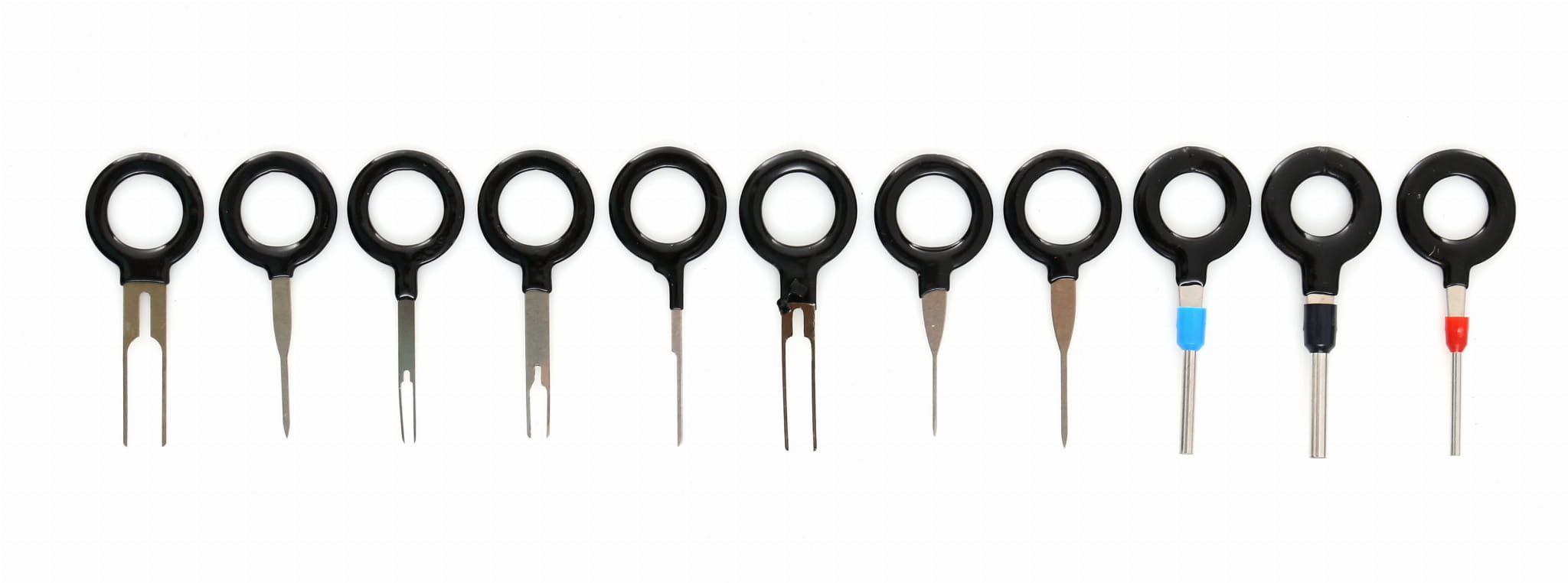 KLÍČE VYJÍMAČE PRO DEMONTÁŽ KOLÍKŮ SADA 11KS