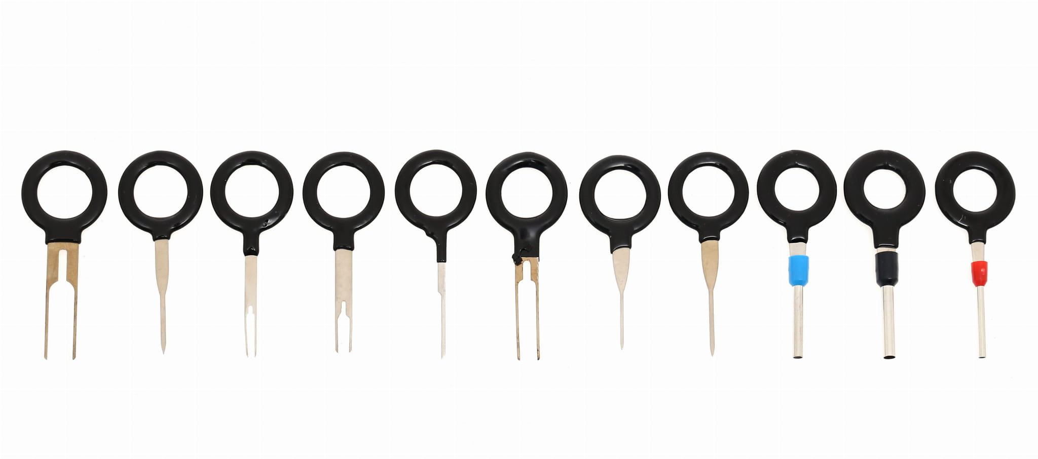 KLÍČE VYJÍMAČE PRO DEMONTÁŽ KOLÍKŮ SADA 11KS