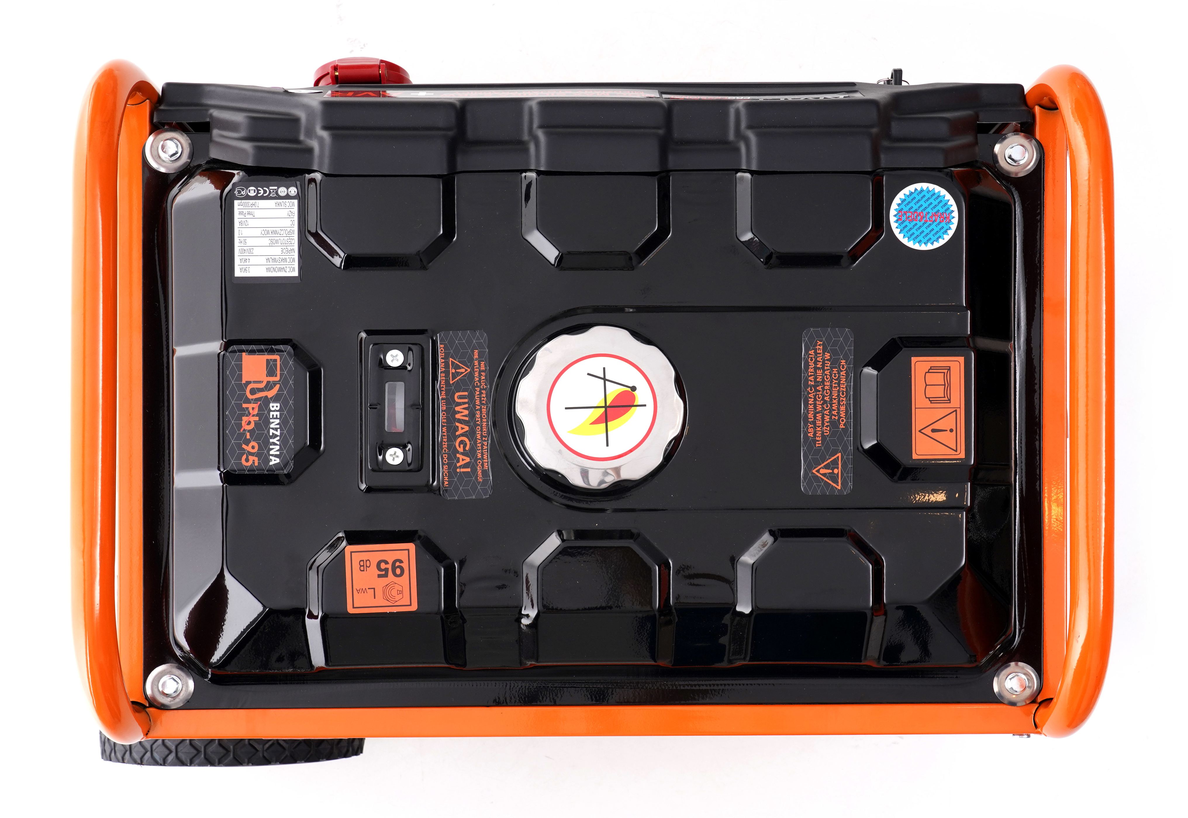 Generátor proudu 3500W 12/230V/380V KD163