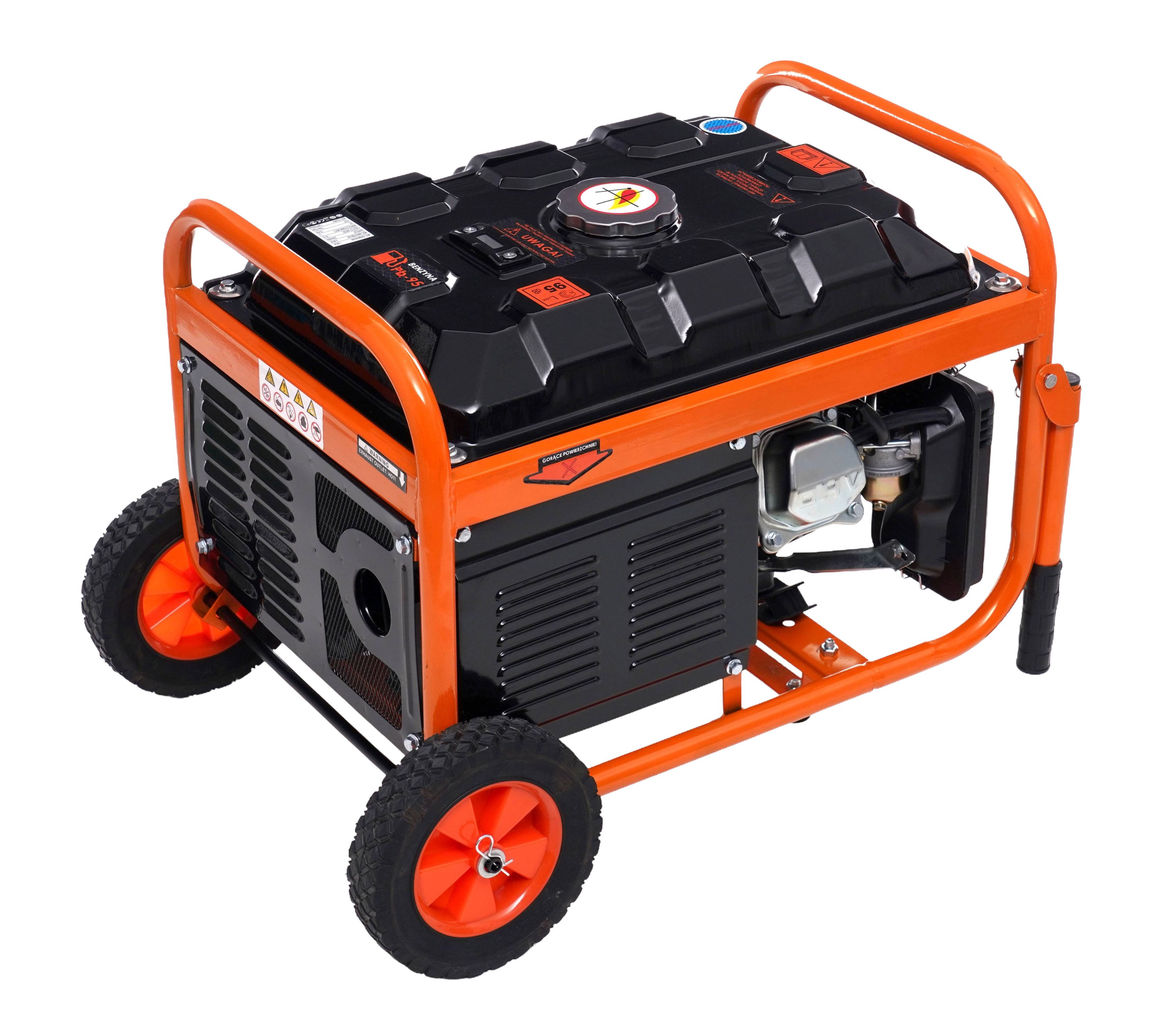 Generátor proudu 3500W 12/230V/380V KD163
