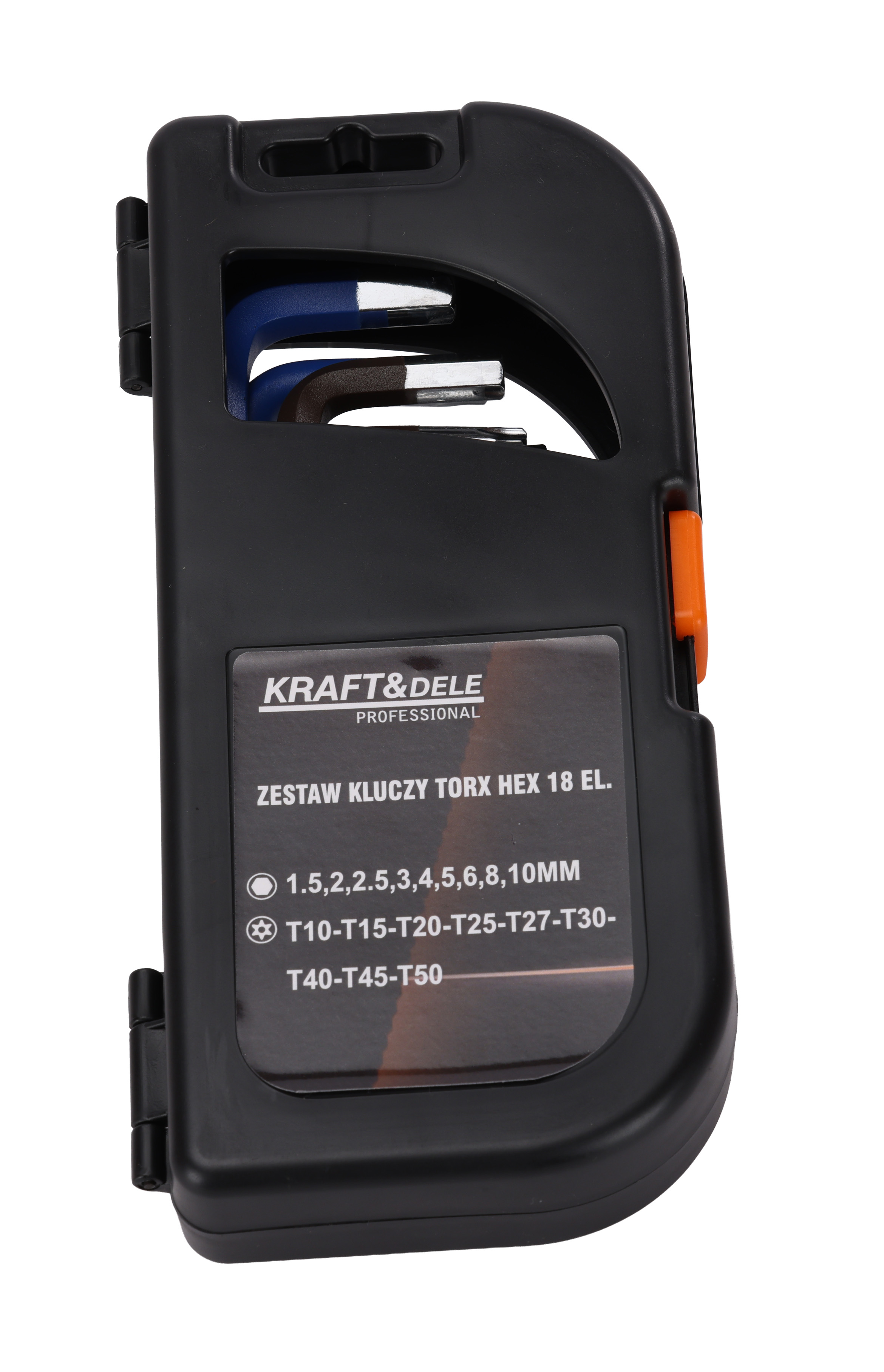 Sada klíčů TORX HEX 18el. KD12678